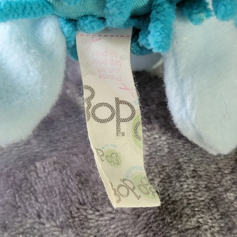 GoDog Bubbly Llama Dog Toy Blue Excellent Chew Guard Technology Plush